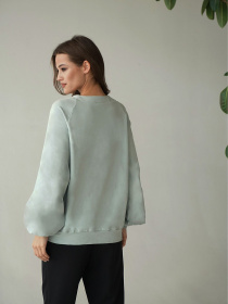 Свитшот VOVK модель 07618 шалфей Фото