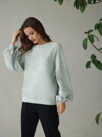 Свитшот VOVK модель 07618 шалфей Фото