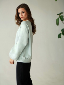 Свитшот VOVK модель 07618 шалфей Фото