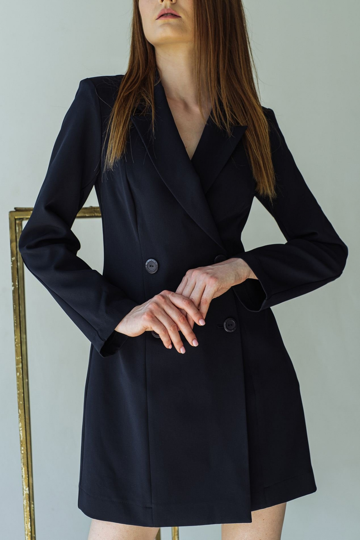 Сукні VOVK модель 07498 темно-синій Фото