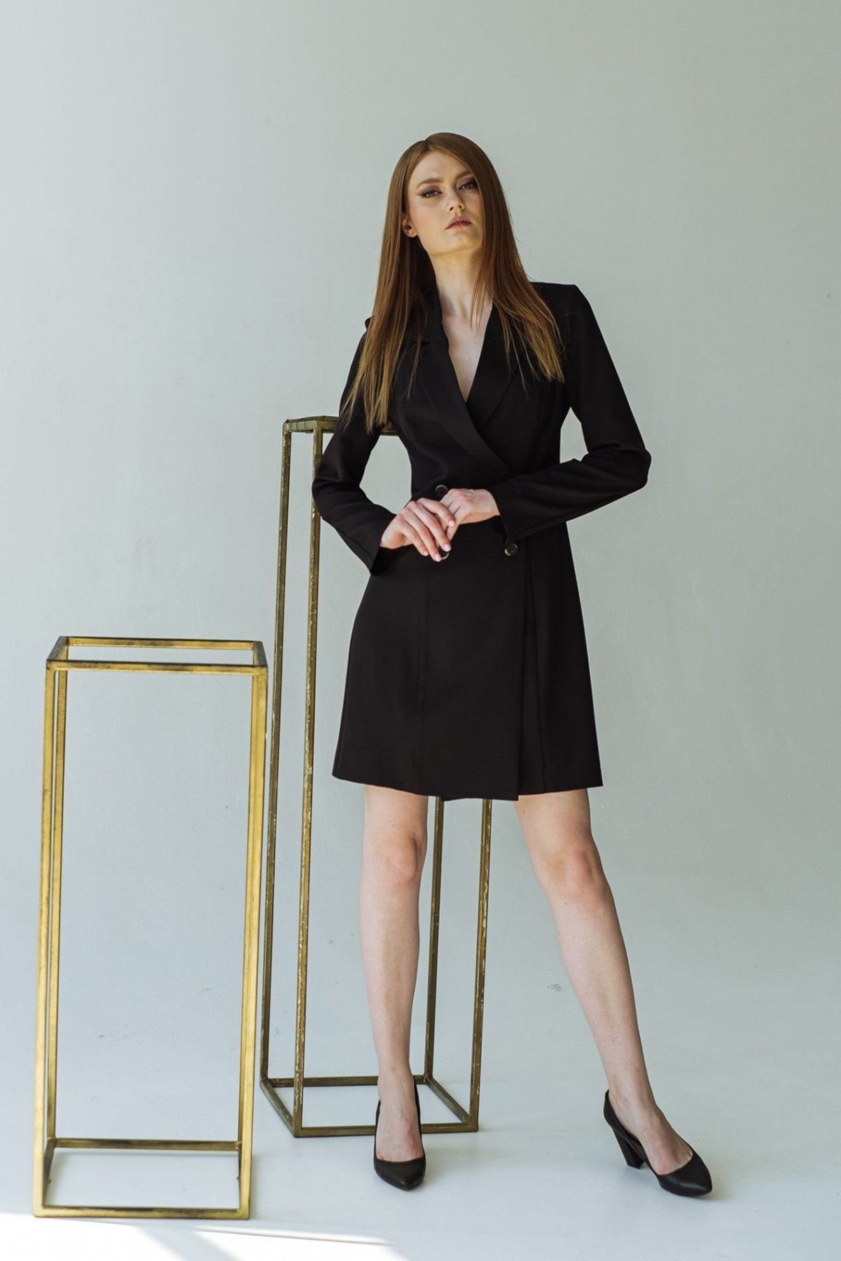 Сукні VOVK модель 07499 чорний Фото