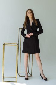 Сукні VOVK модель 07499 чорний Фото