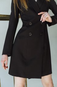 Сукні VOVK модель 07499 чорний Фото