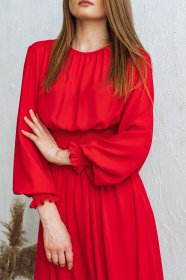 Сукні VOVK модель 09492 червоний Фото