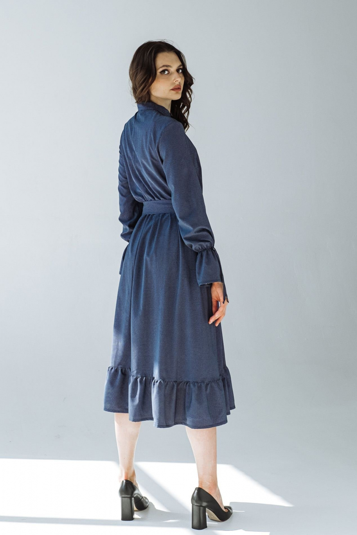 Платья VOVK модель 09632 горох Фото