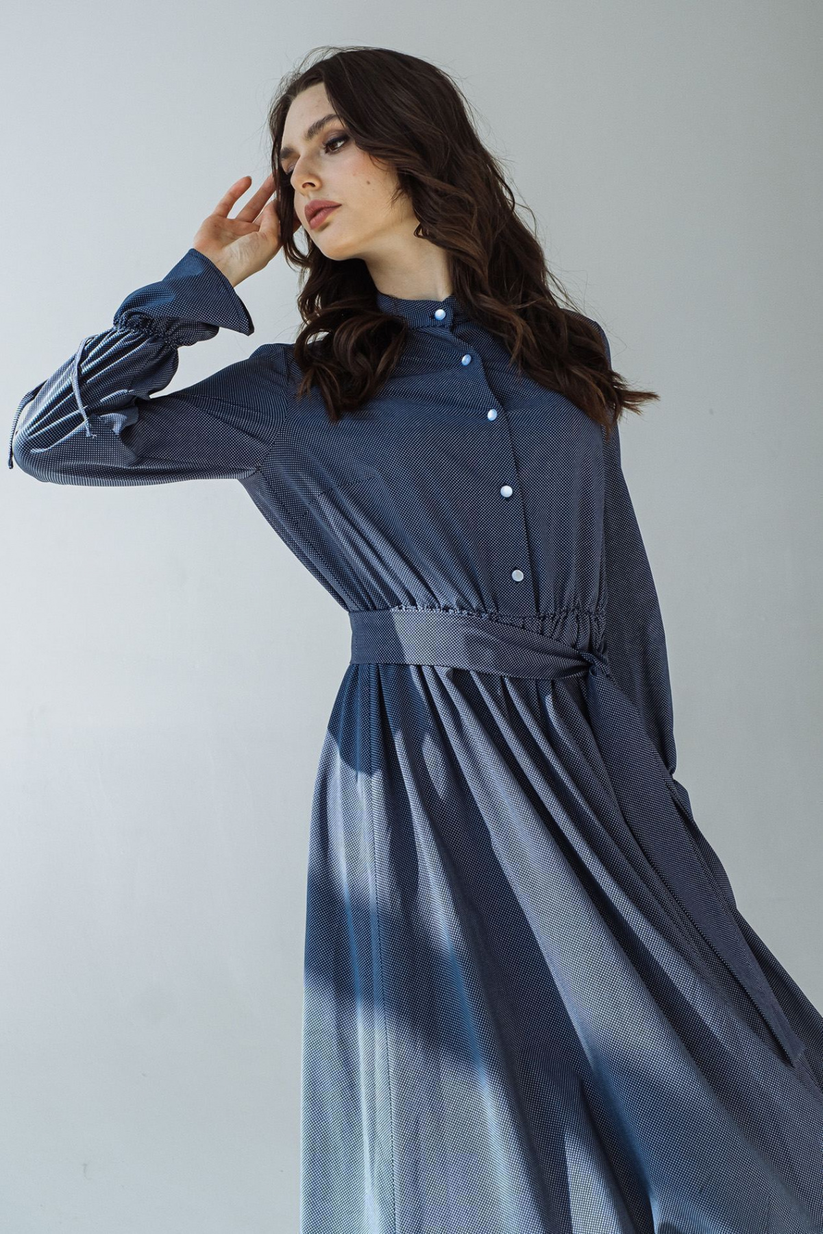 Платья VOVK модель 09632 горох Фото