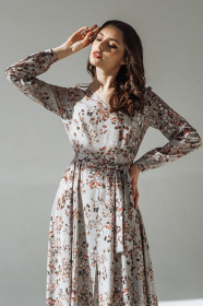 Платья VOVK модель 08463 гілочки Фото