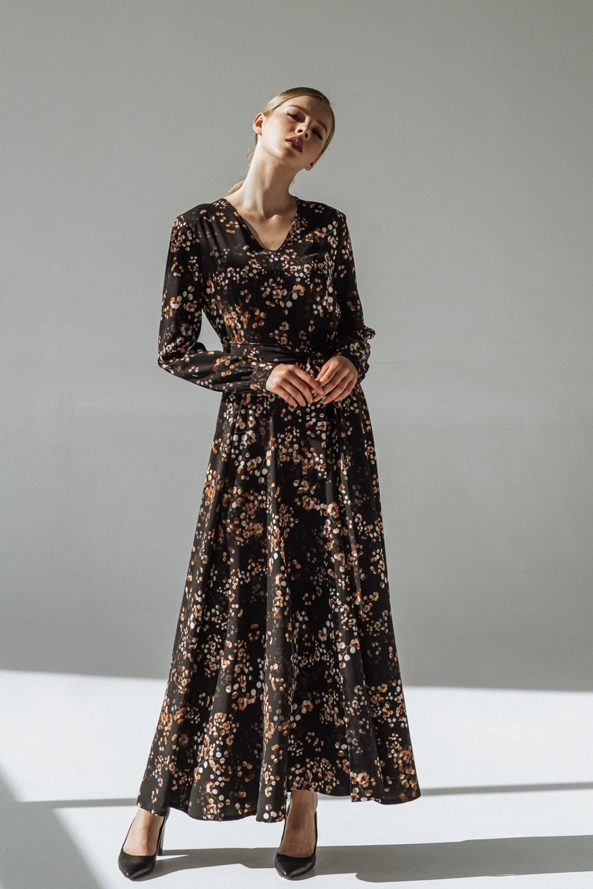 Платья VOVK модель 08464 гілочки Фото