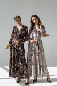 Платья VOVK модель 08464 гілочки Фото