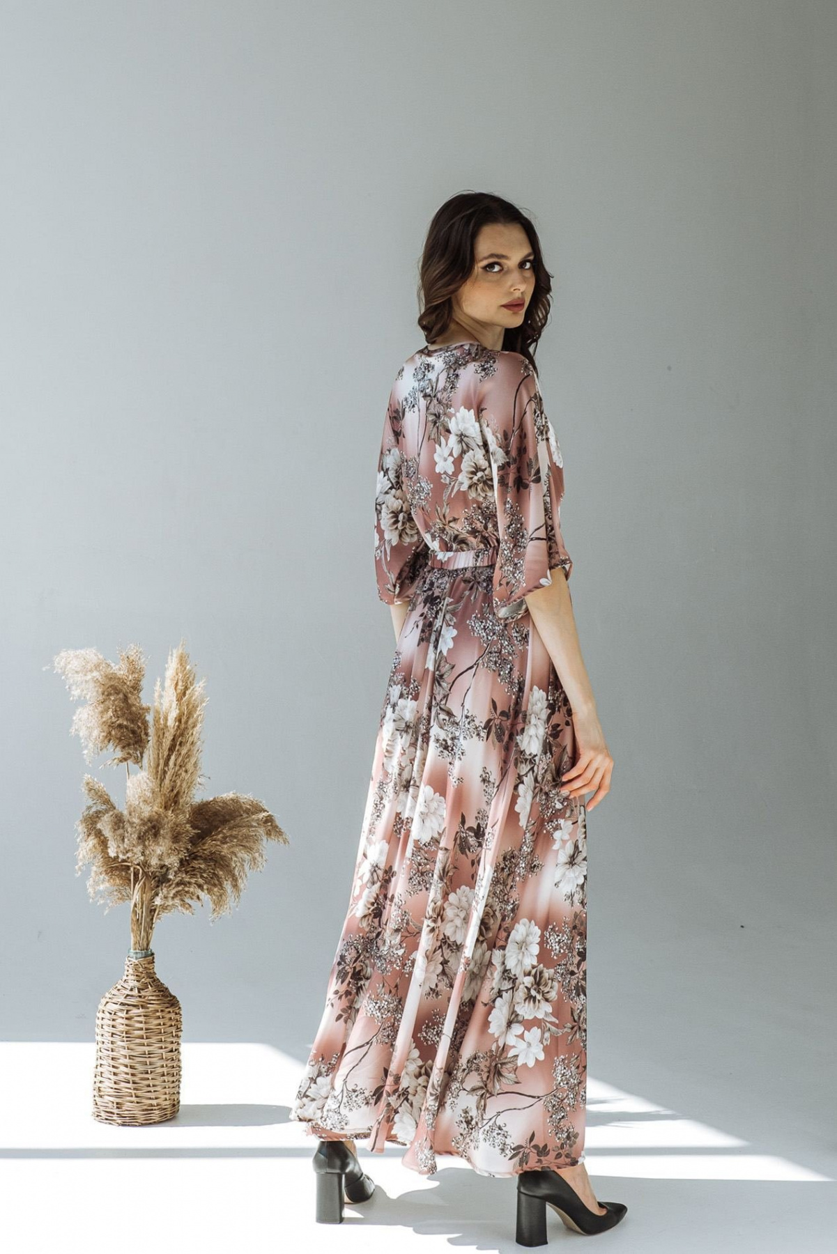 Сукні VOVK модель 09369 квіти Фото