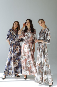 Сукні VOVK модель 09369 квіти Сукні VOVK модель 09369 квіти Фото