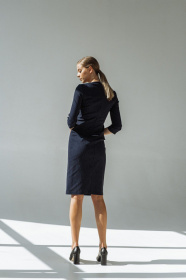 Платья VOVK модель 09361 смужки Фото