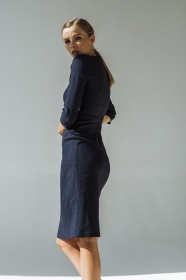 Сукні VOVK модель 09361 смужки Фото