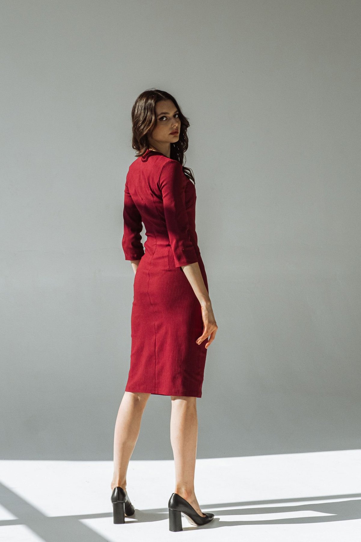 Сукні VOVK модель 09362 смужки Фото