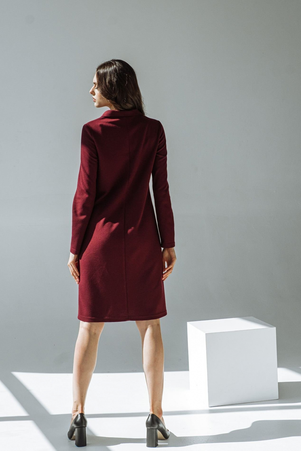 Платья VOVK модель 07744 ягідний Платья VOVK модель 07744 ягідний Фото