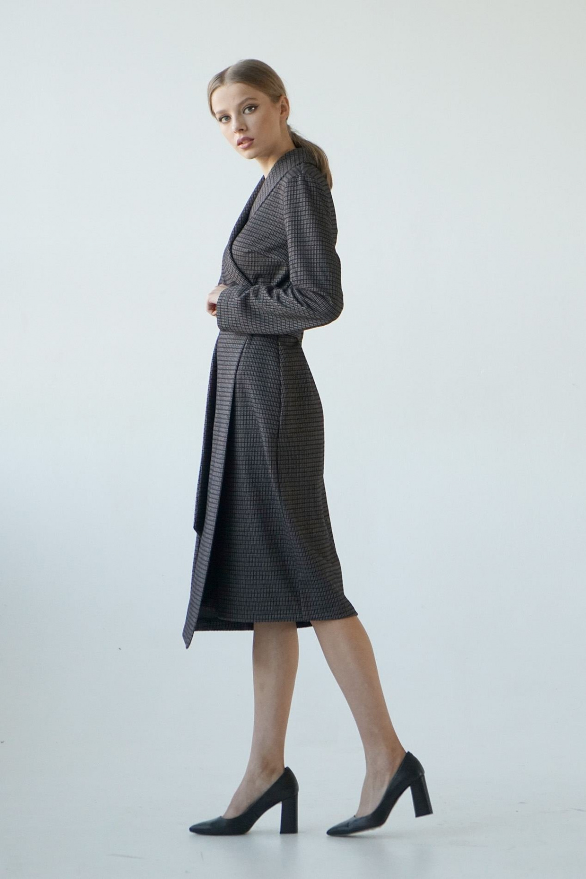 Платья VOVK модель 09469 смужки Фото