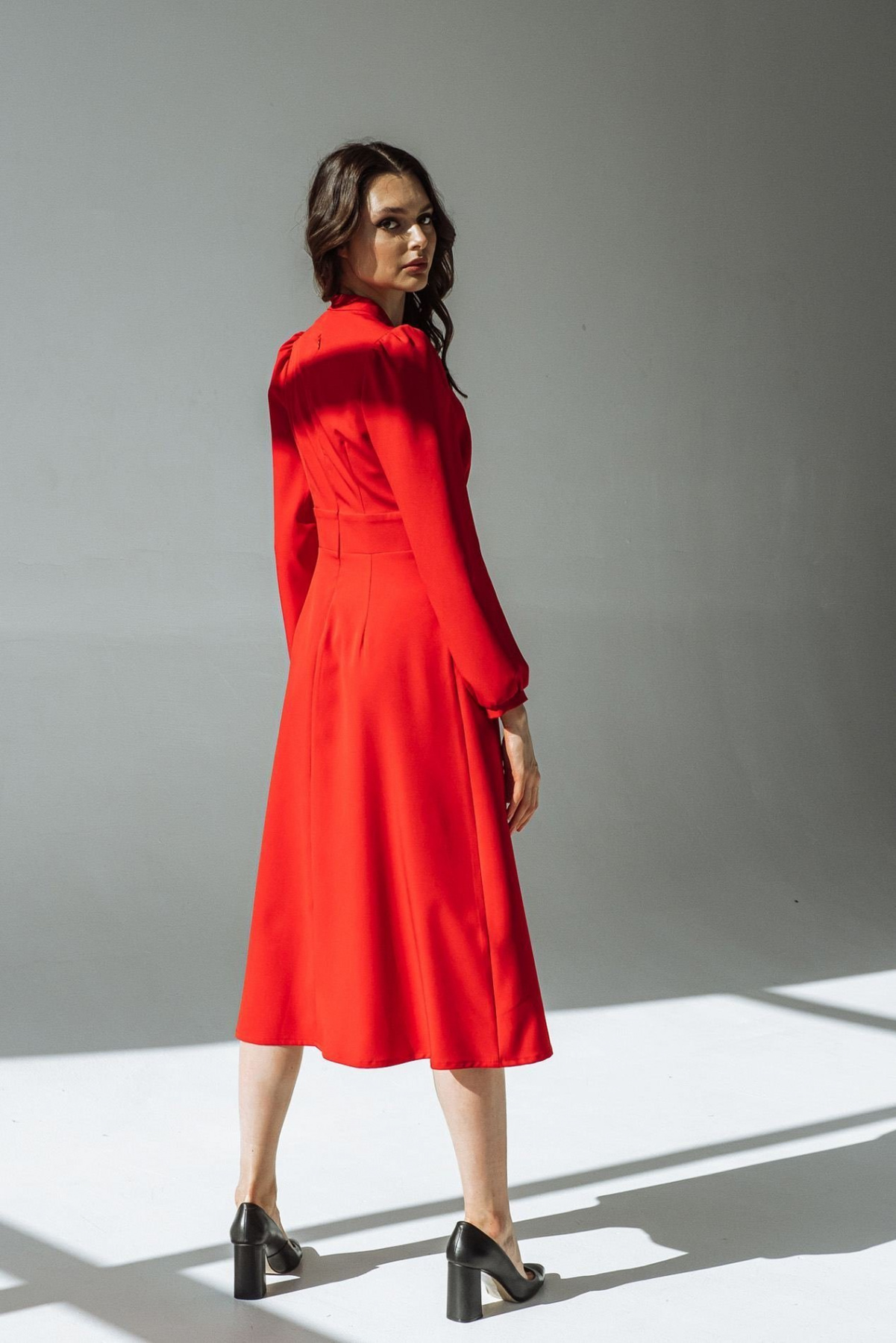 Платья VOVK модель 09562 червоний Фото