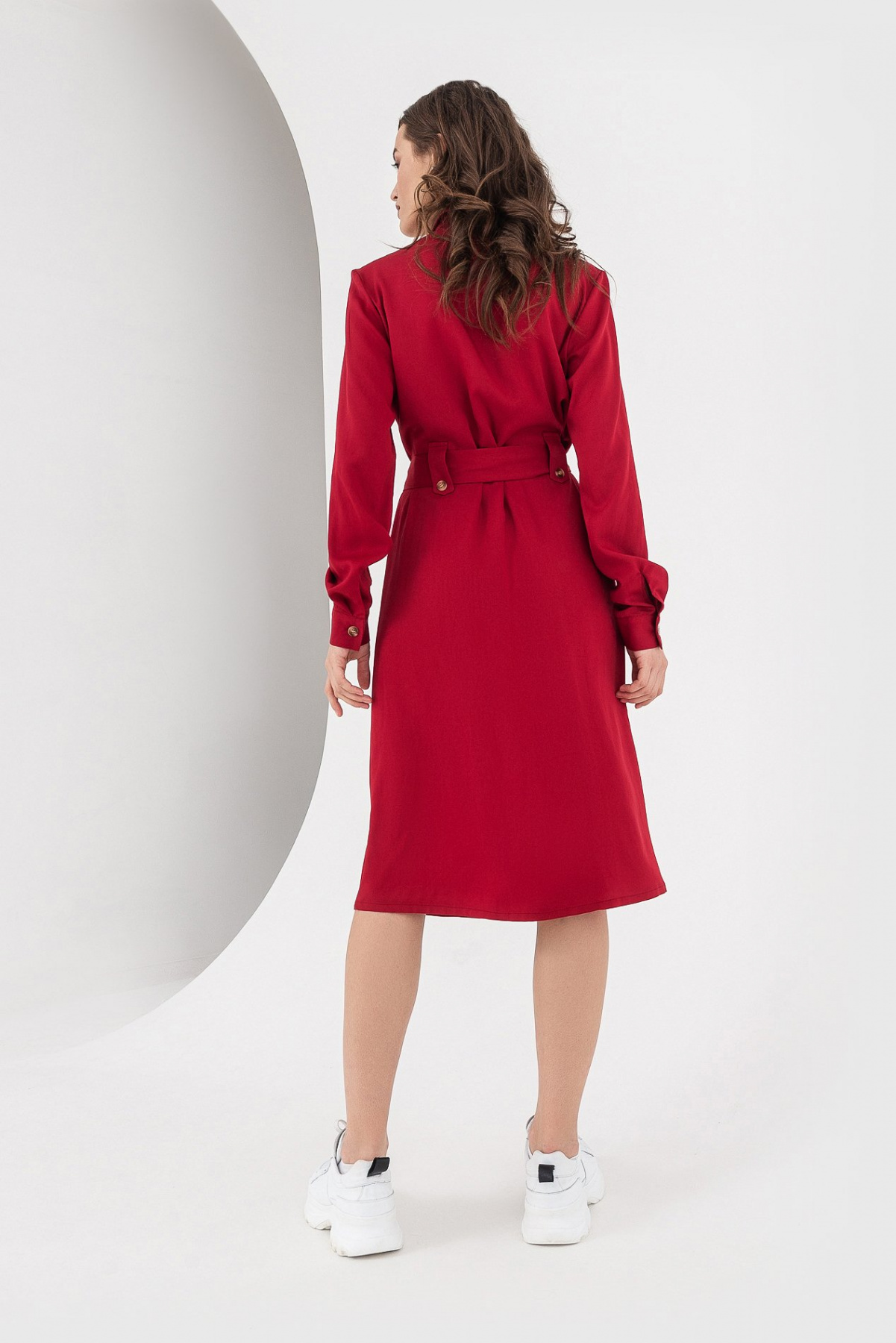 Платья VOVK модель 07599 ягідний Фото