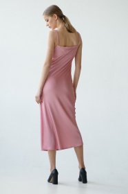 Платья VOVK модель 09764 фрезовий Фото