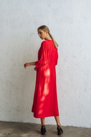 Платья VOVK модель 08459 червоний Фото