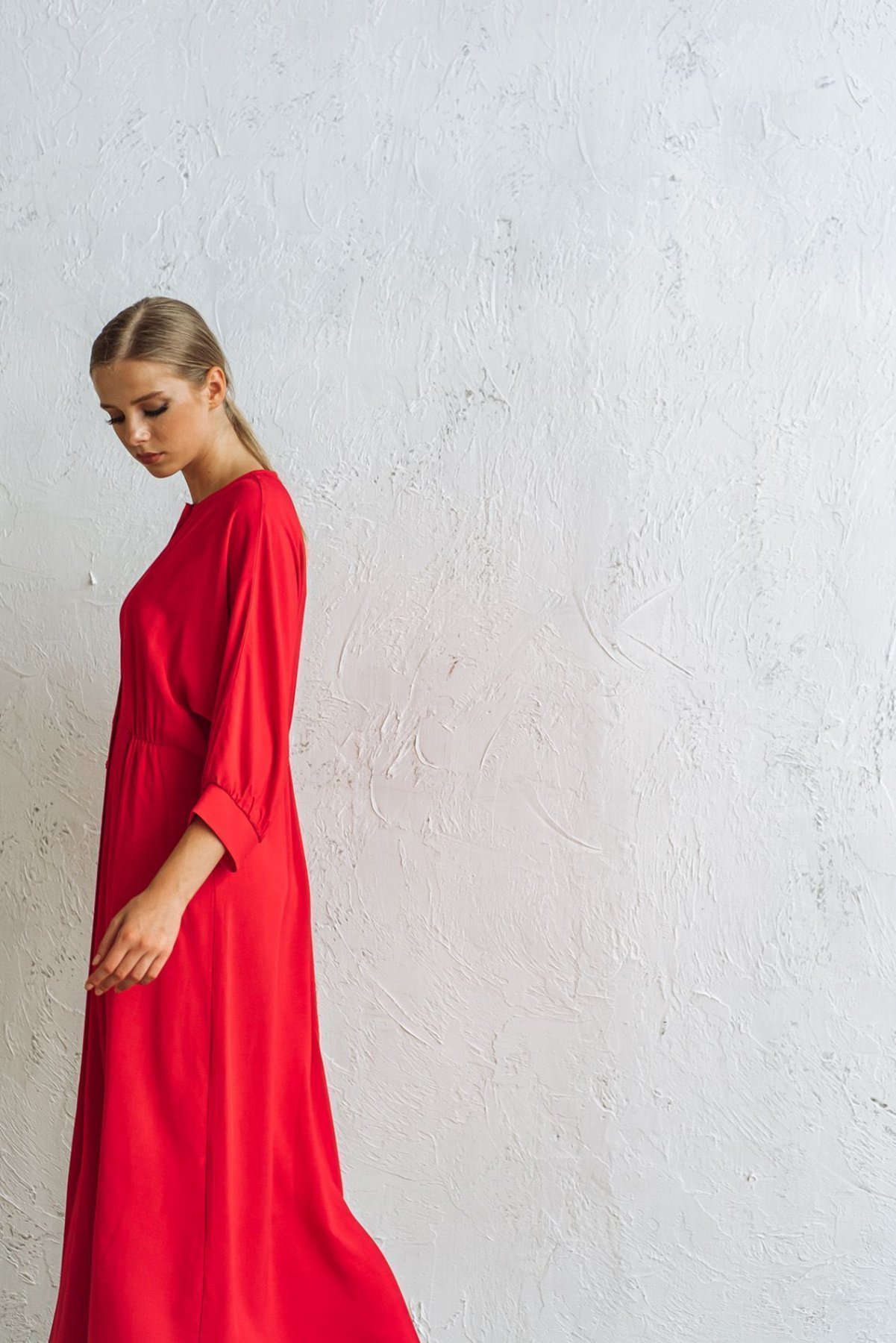 Сукні VOVK модель 08459 червоний Фото