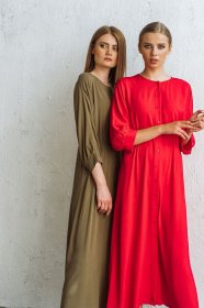 Сукні VOVK модель 08459 червоний Фото