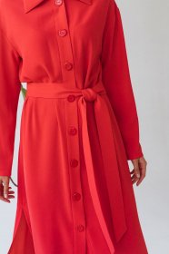 Сукні VOVK модель 09560 кораловий Фото