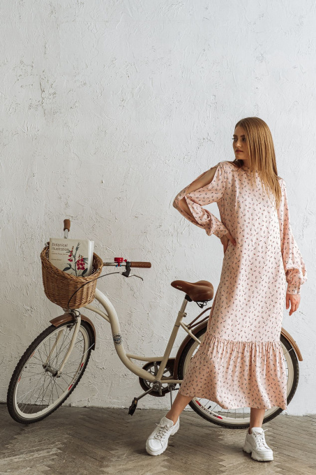 Платья VOVK модель 08757 троянди Фото