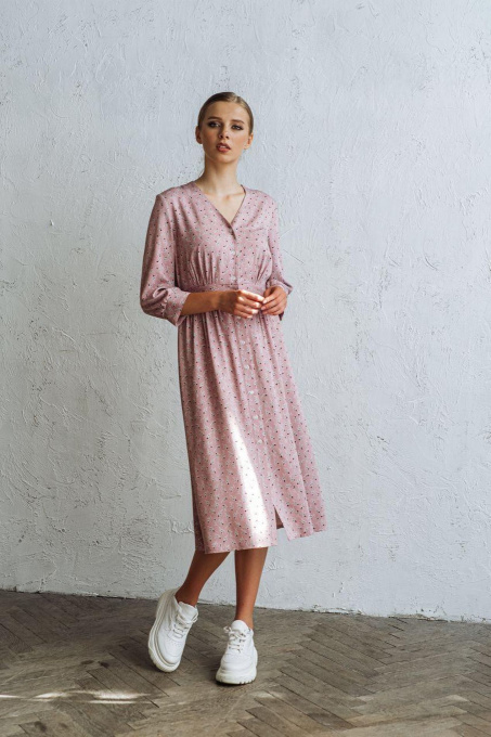 Платья VOVK модель 08753 троянди Фото