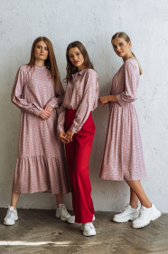 Платья VOVK модель 08756 троянди Фото