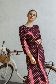 Платья VOVK модель 09532 горох Фото