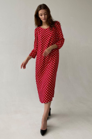 Платья VOVK модель 08825 горох Фото