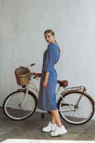 Платья VOVK модель 08826 горох Фото