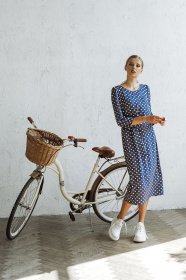 Платья VOVK модель 08826 горох Фото