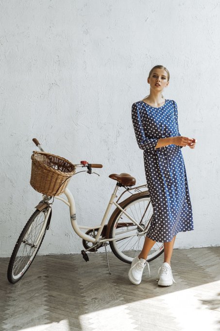 Платья VOVK модель 08826 горох Фото