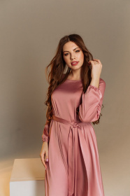 Сукні VOVK модель 07197 фрезовий Фото