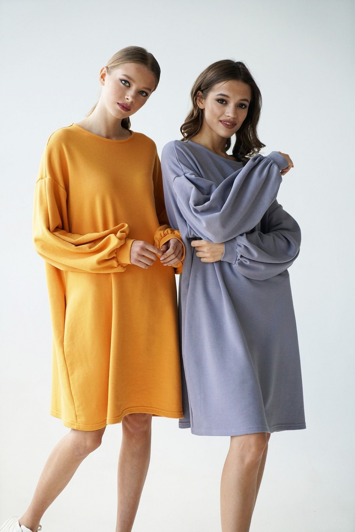 Платья VOVK модель 09700 гірчичний Фото