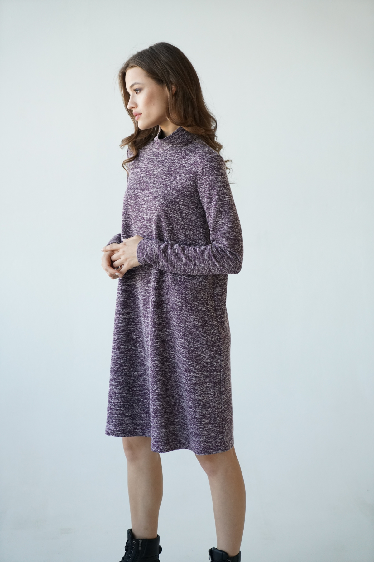 Платья VOVK модель 09692 меланж Фото