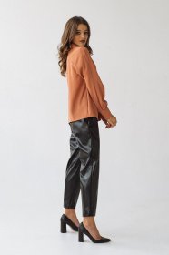 Блуза с длинным руквом VOVK модель 07693 теракотовий Фото