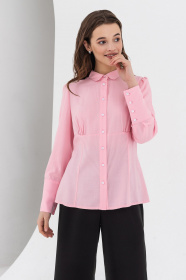 Блуза с длинным руквом VOVK модель 07427 рожевий Фото