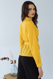 Блуза с длинным руквом VOVK модель 09335 горох Фото