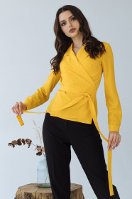 Блуза з довгим рукаом VOVK модель 09335 горох Фото