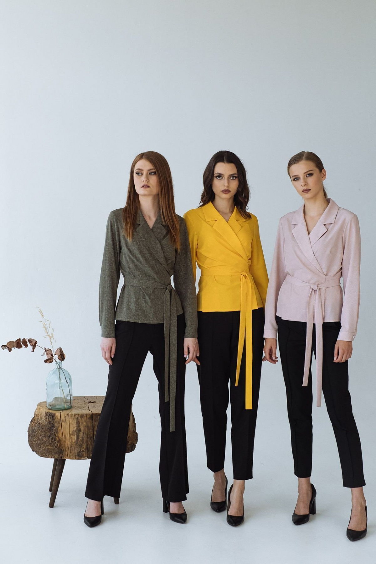 Блуза с длинным руквом VOVK модель 09336 горох Фото