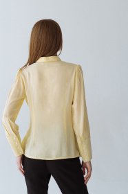Блуза з довгим рукаом VOVK модель 07426 лимонний Фото