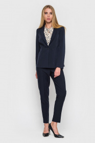 Повсякденні штани VOVK модель 01071 темно-синій Фото