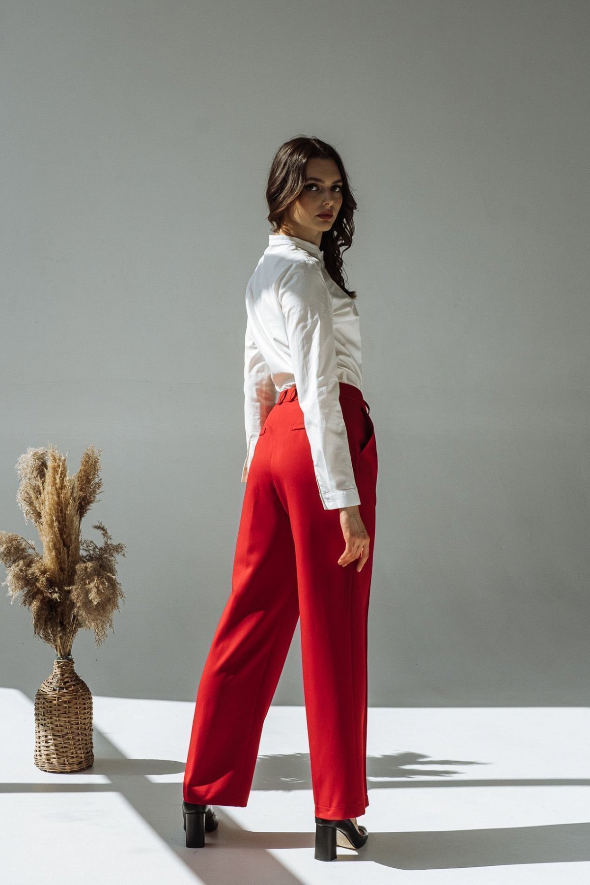 Штани повсякденні VOVK модель 07976 червоний Фото