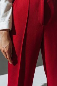 Штани повсякденні VOVK модель 07976 червоний Фото