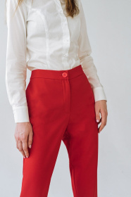 Штани повсякденні VOVK модель 09651 червоний Фото