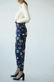 Брюки повседневные VOVK модель 09436 квіти Фото