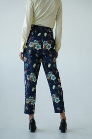Повседневные штаны VOVK модель 09436 квіти Фото